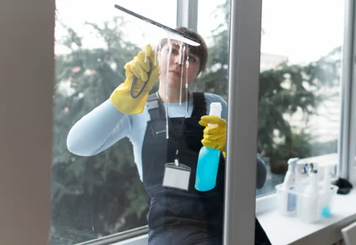 Nettoyage de vitres intérieures et extérieures à Saint-Sornin-Lavolps